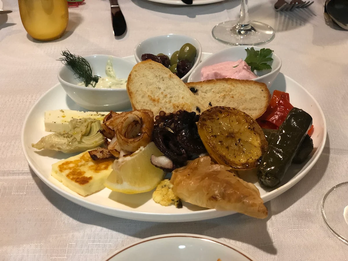 Meze Platter, Dimitris Mediterranean Restaurant