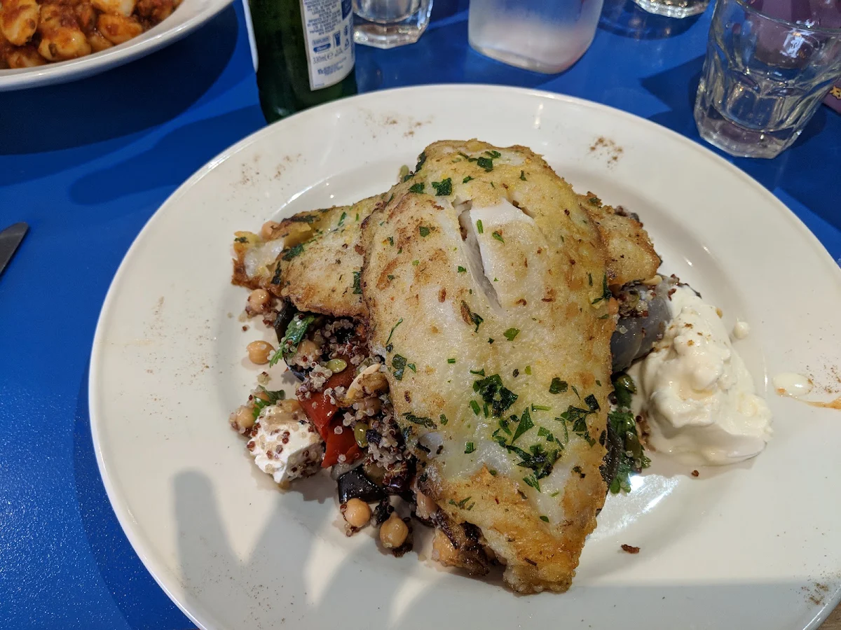Grilled Fish, Lazy Moe's