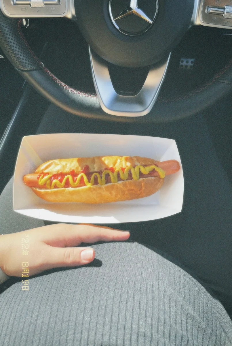 Hot Dog, Walker's Doughnuts Watergardens