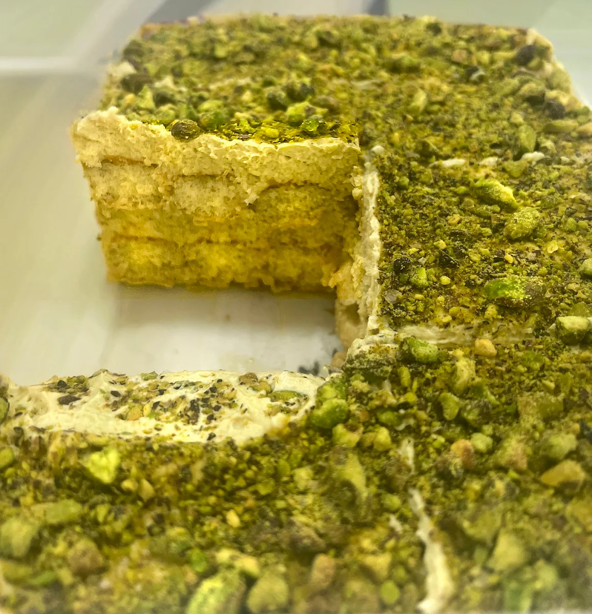 Pistachio Tiramisu