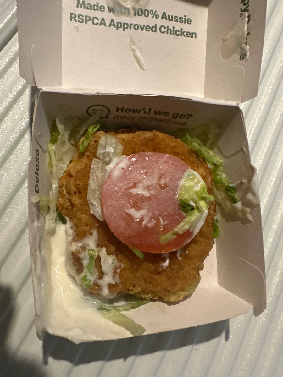 Chicken Mcwrap, McDonald's Niddrie