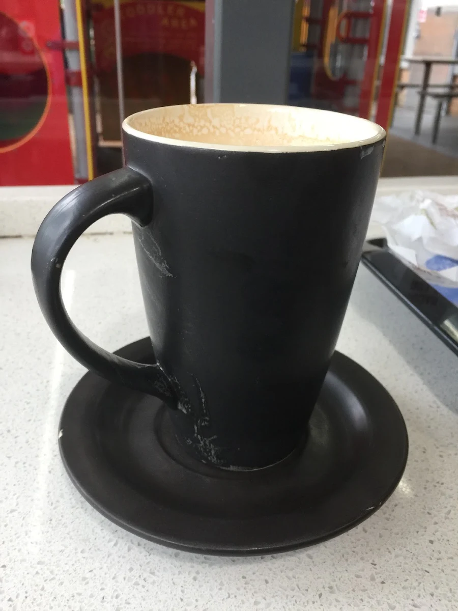Large Flat White, McDonald's Niddrie
