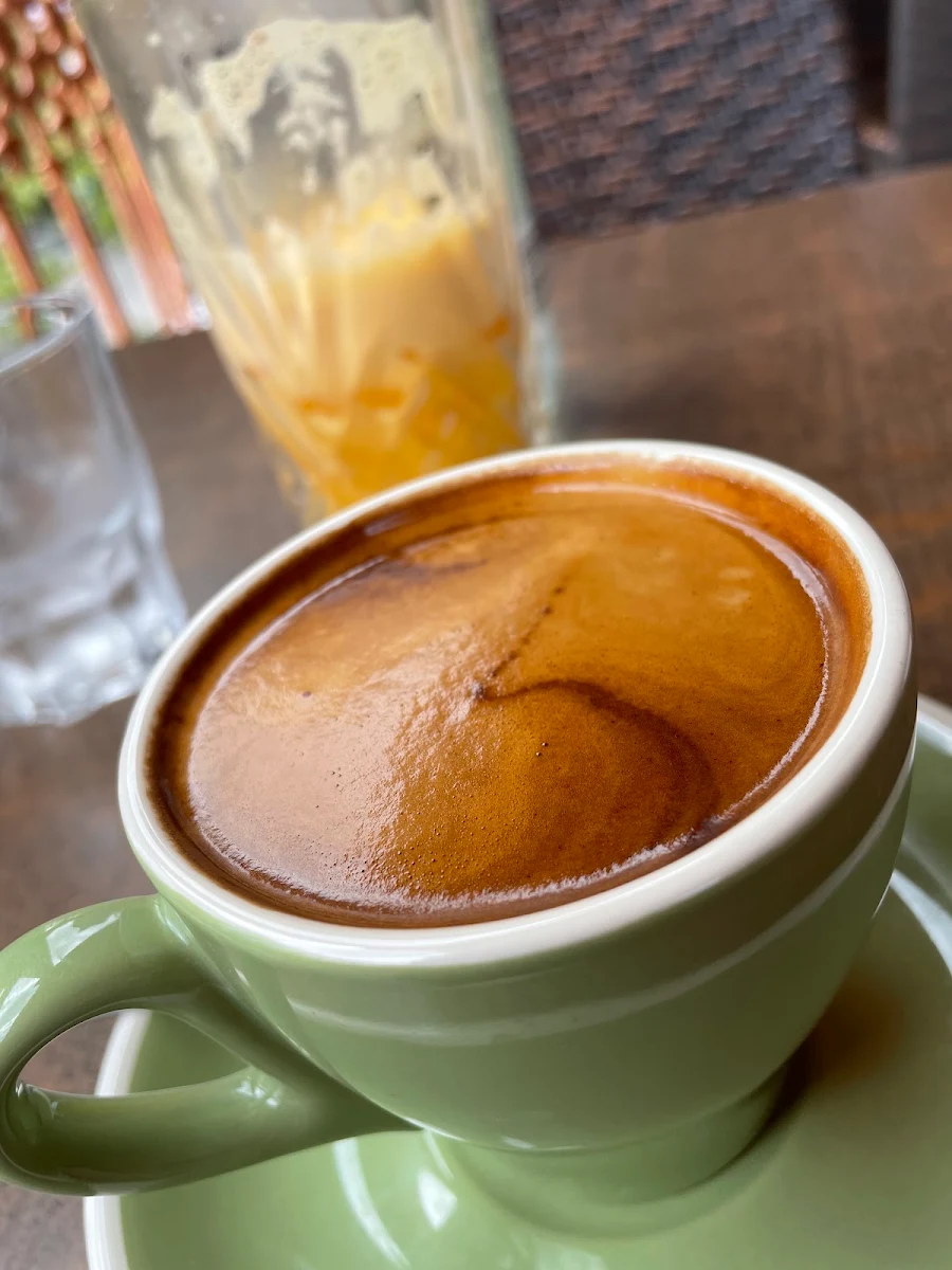 Flat White, The Balcony Restaurant