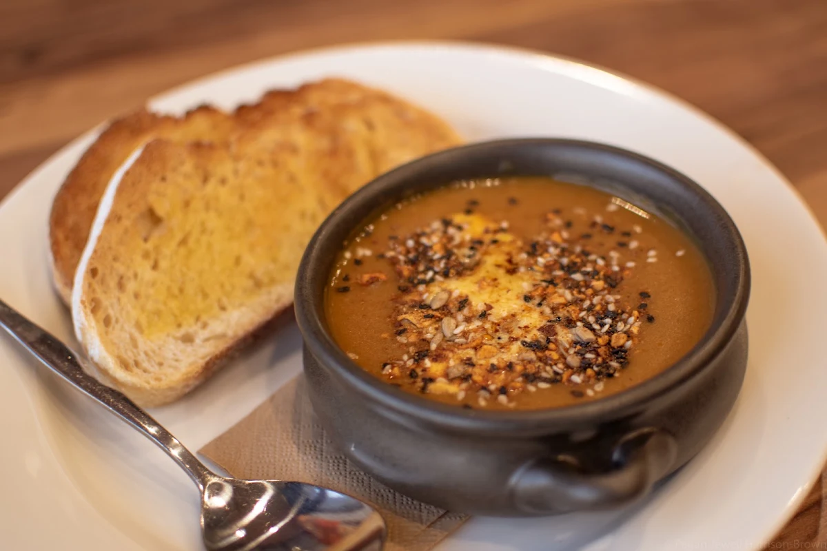 Soup with Sourdough