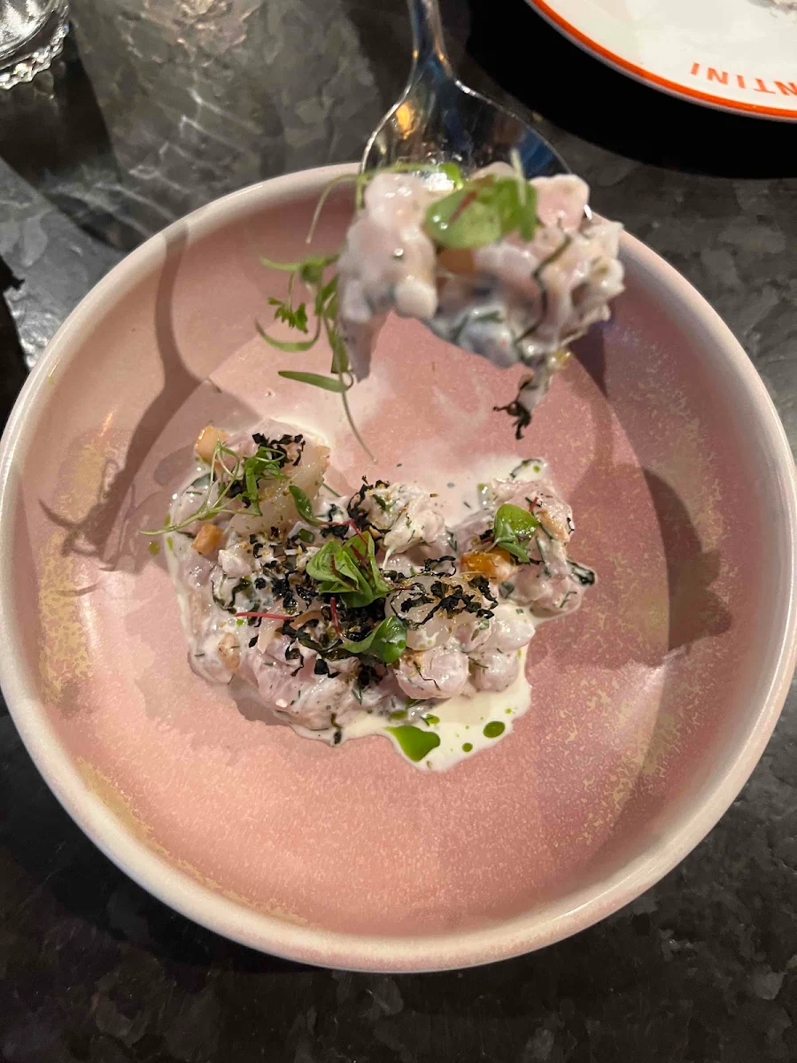 Gold-Band Snapper Carpaccio
