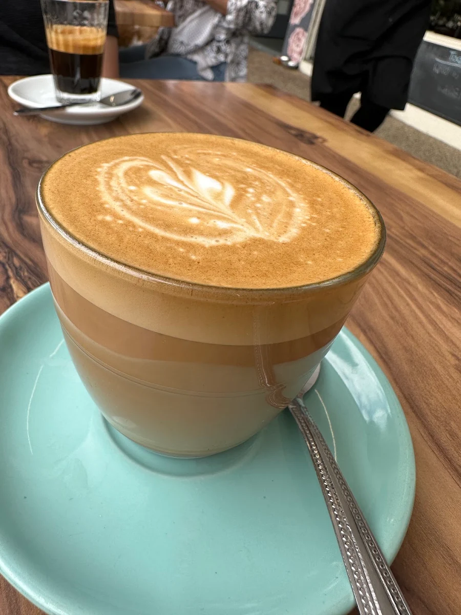 Latte, Frenchies Cafe Wynnum