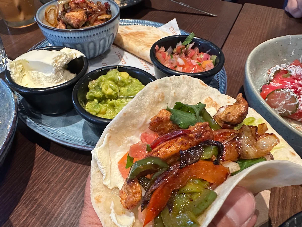 Fajitas, Sanchez Cantina
