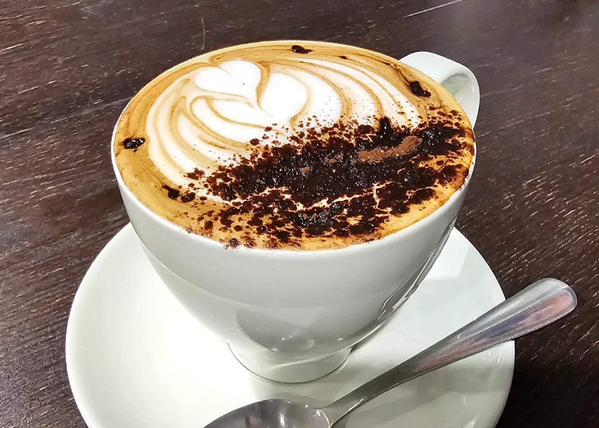 Caramel Almond Milk Cappuccino
