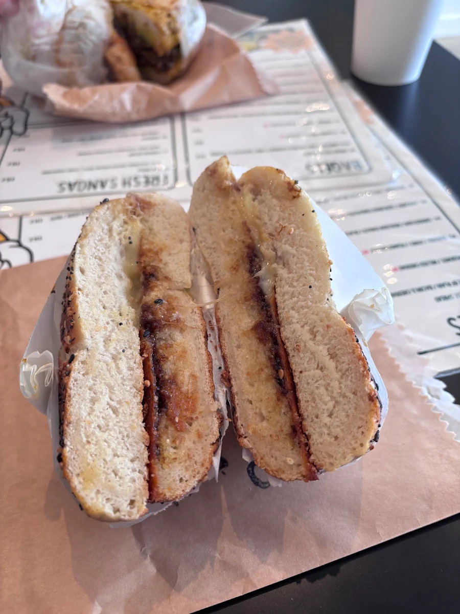 Melted Cheese Bagel