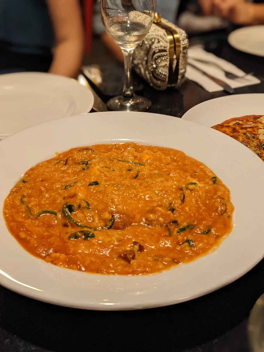 Chorizo Risotto, La Bocca Woodfire Pizzeria and Restaurant
