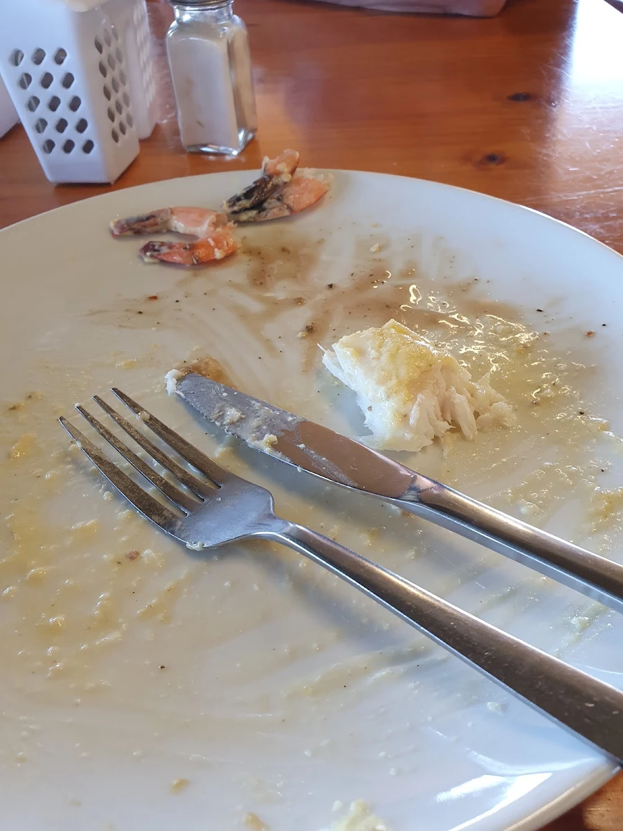 What Was Left of Seabird Ocean Reef Garlic Sauce