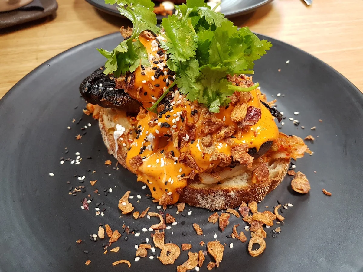 Korean Veggie Benedict