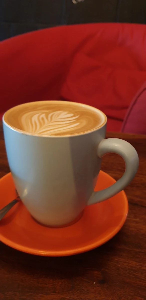 Flat White, The Robot Bun Factory Cafe
