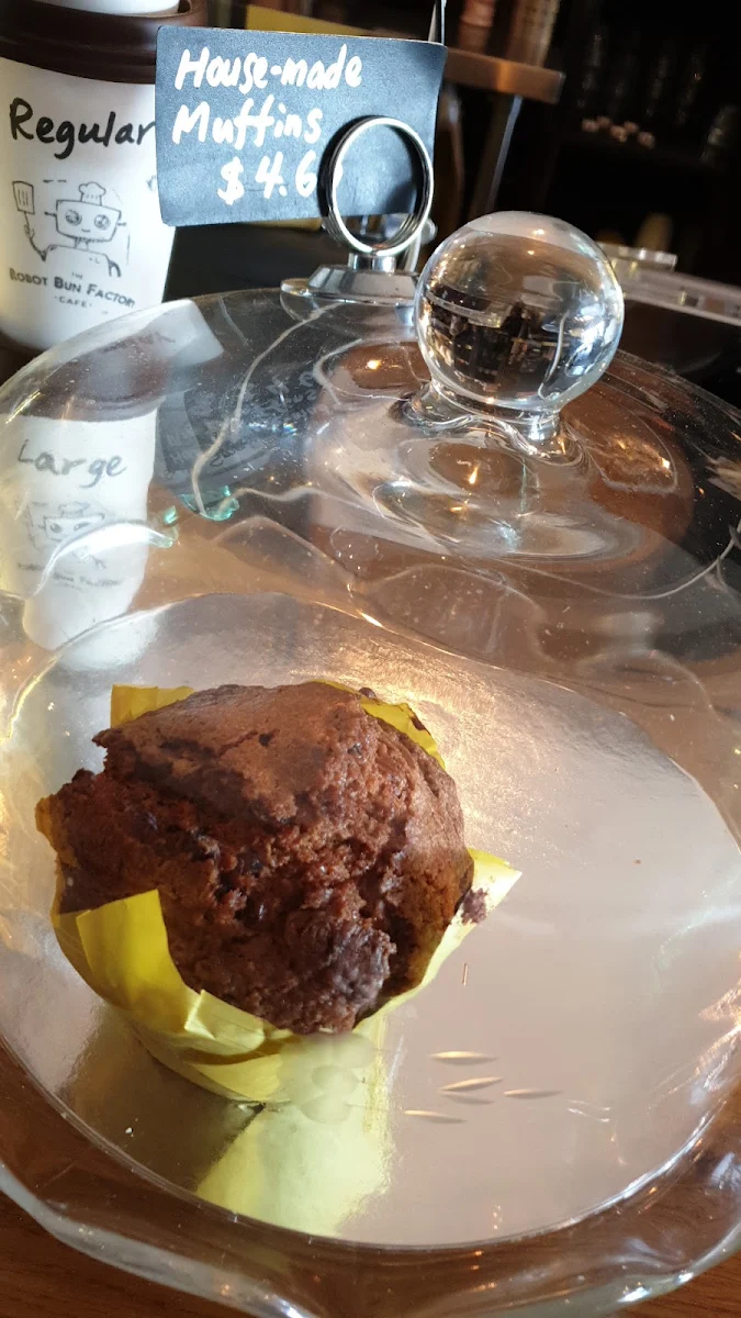 Muffins, The Robot Bun Factory Cafe