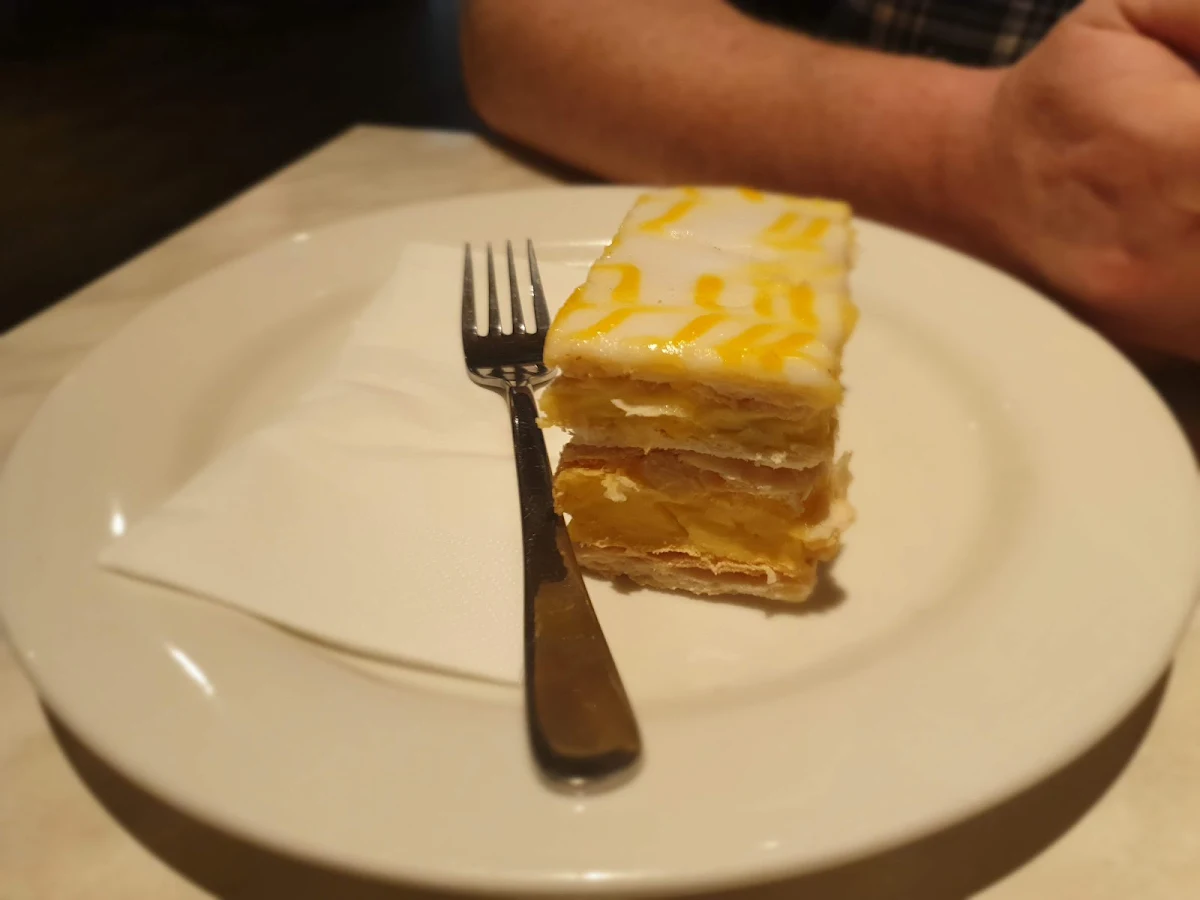 Vanilla Slice, Dôme Café - East Victoria Park