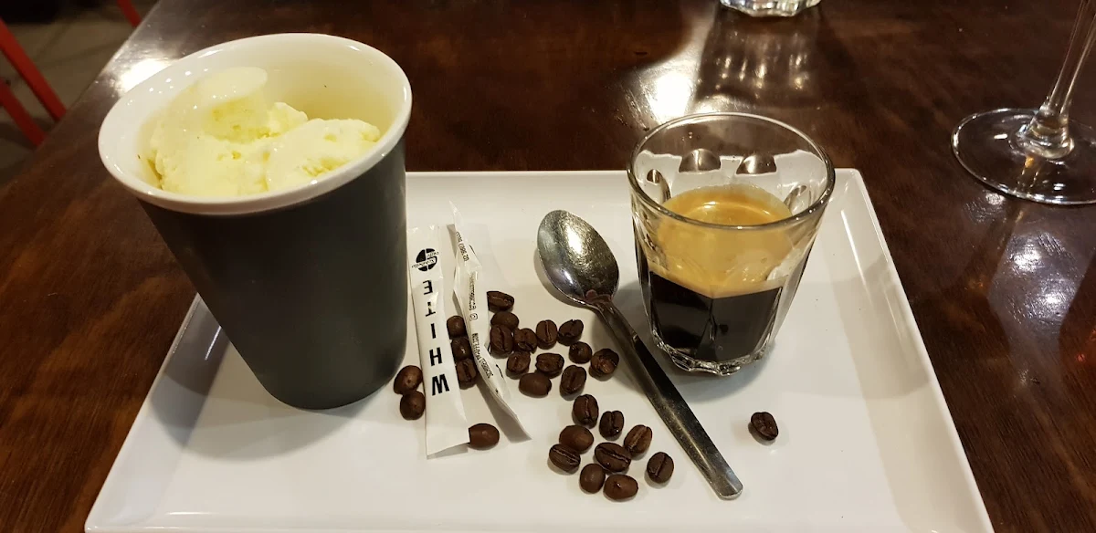 Affogato, Frank's Pizza Bar Restaurant
