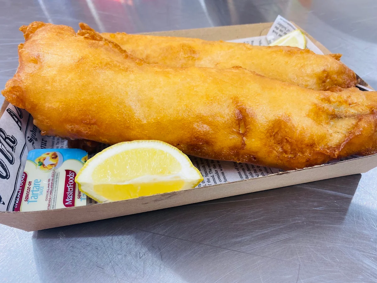 Battered Fish, Cooke Park Cafe