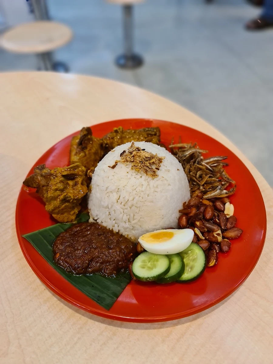 Nasi Lemak Beef Rendang