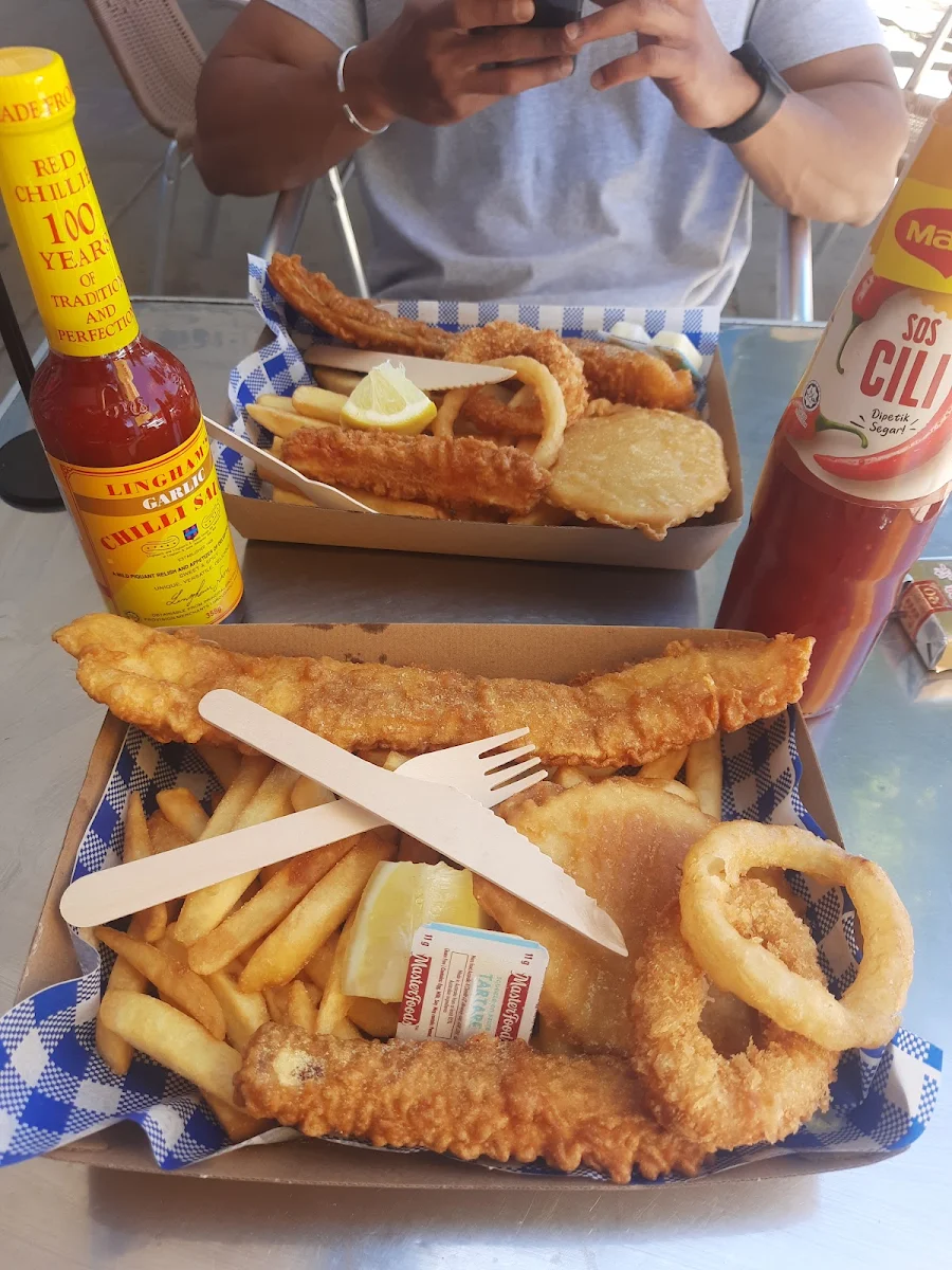 The Calamari Catch Battered