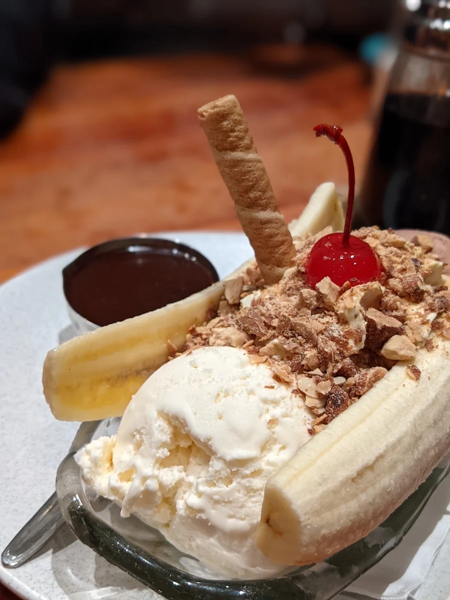 Banana Split, The Pancake Parlour Highpoint