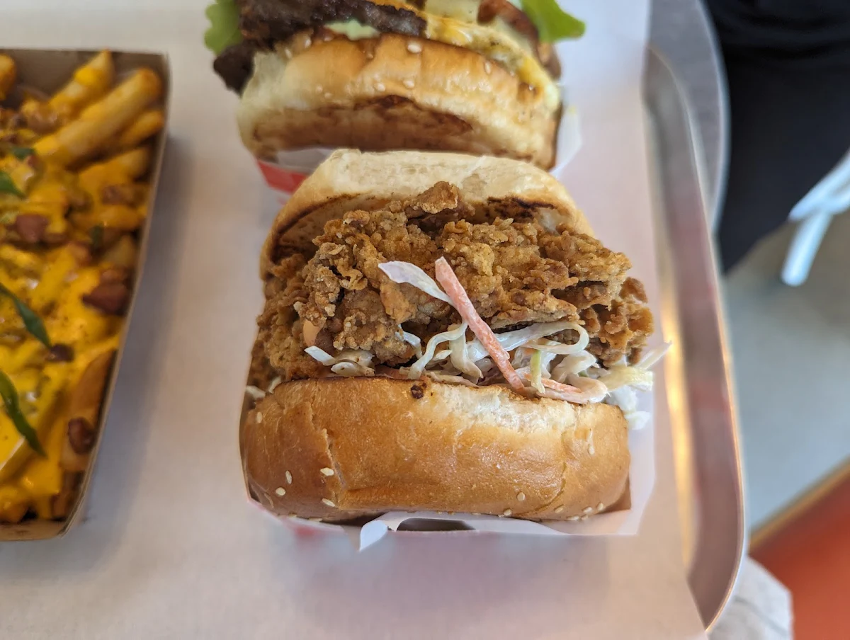 Fried Chicken Burger