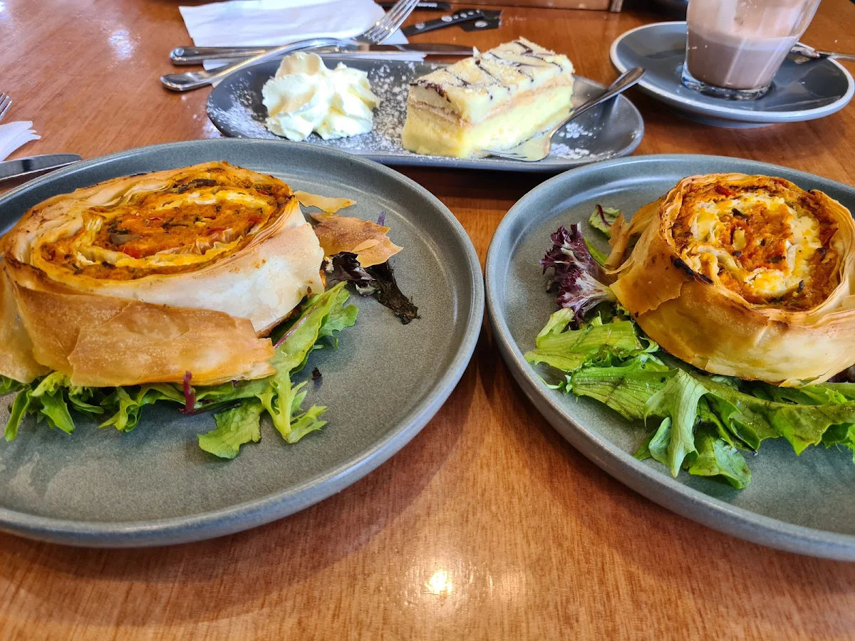 Vegetarian Scroll, Coffee Guru Wagga Wagga