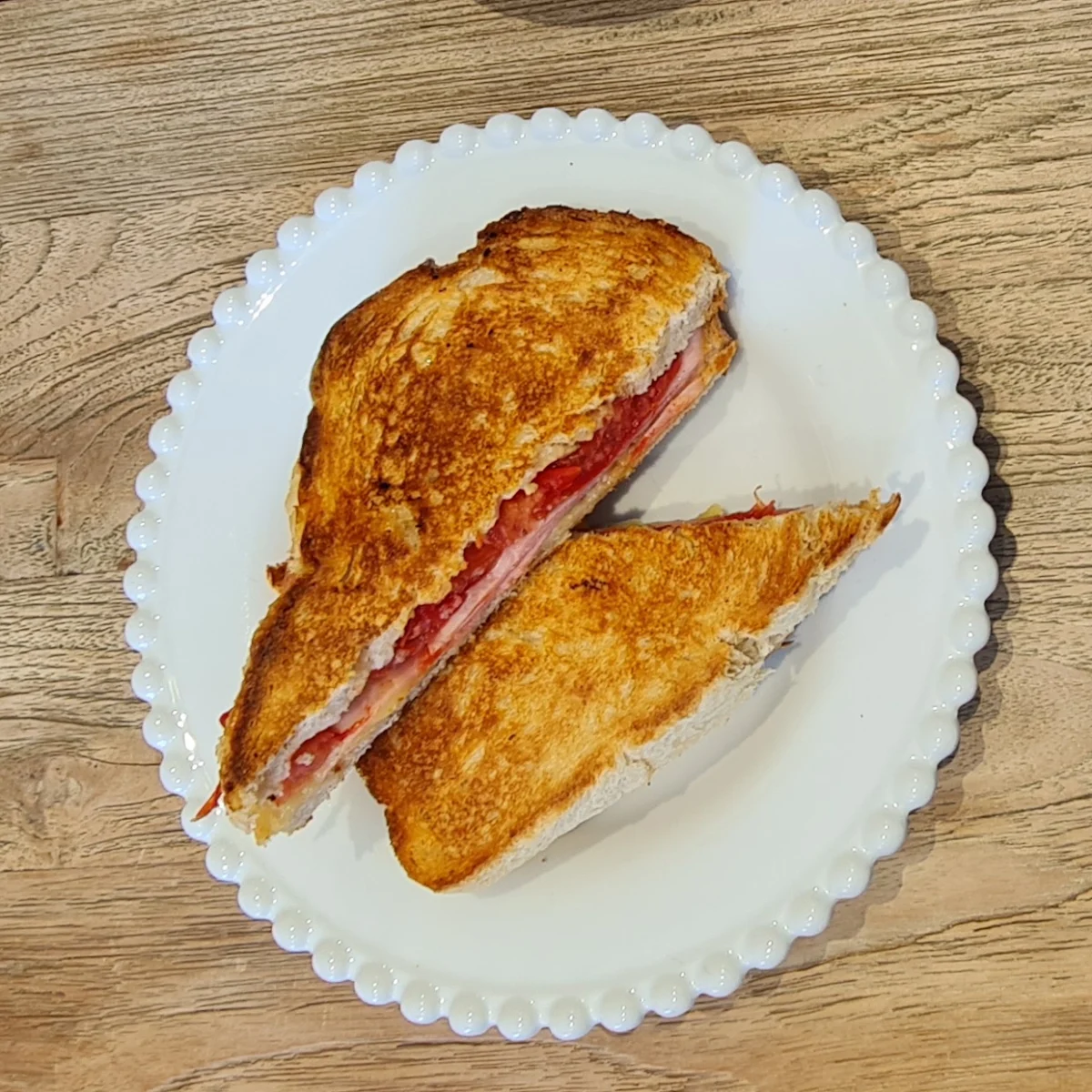 Ham Cheese Tomato Toastie