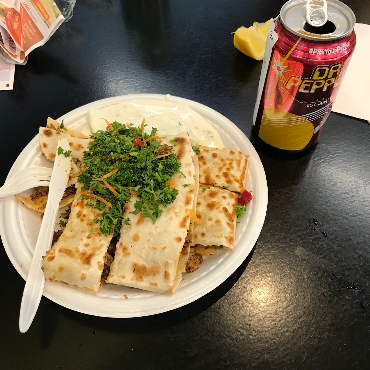 Gozleme Plate, Prospect Yiros & Gozleme