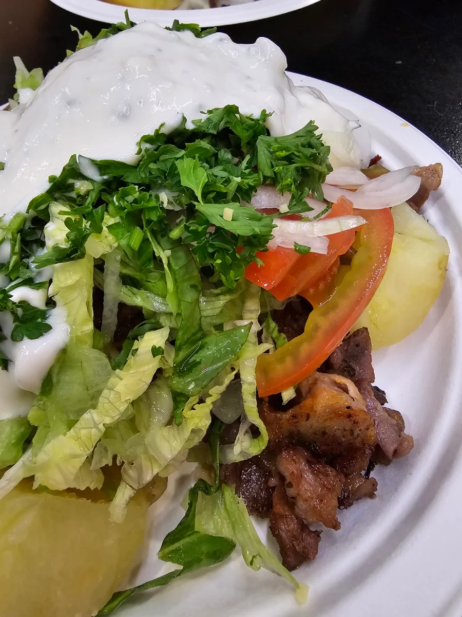 Potato Lamb Yiros, Prospect Yiros & Gozleme
