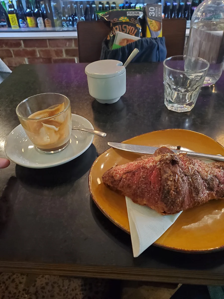 Raspberry Almond Croissant