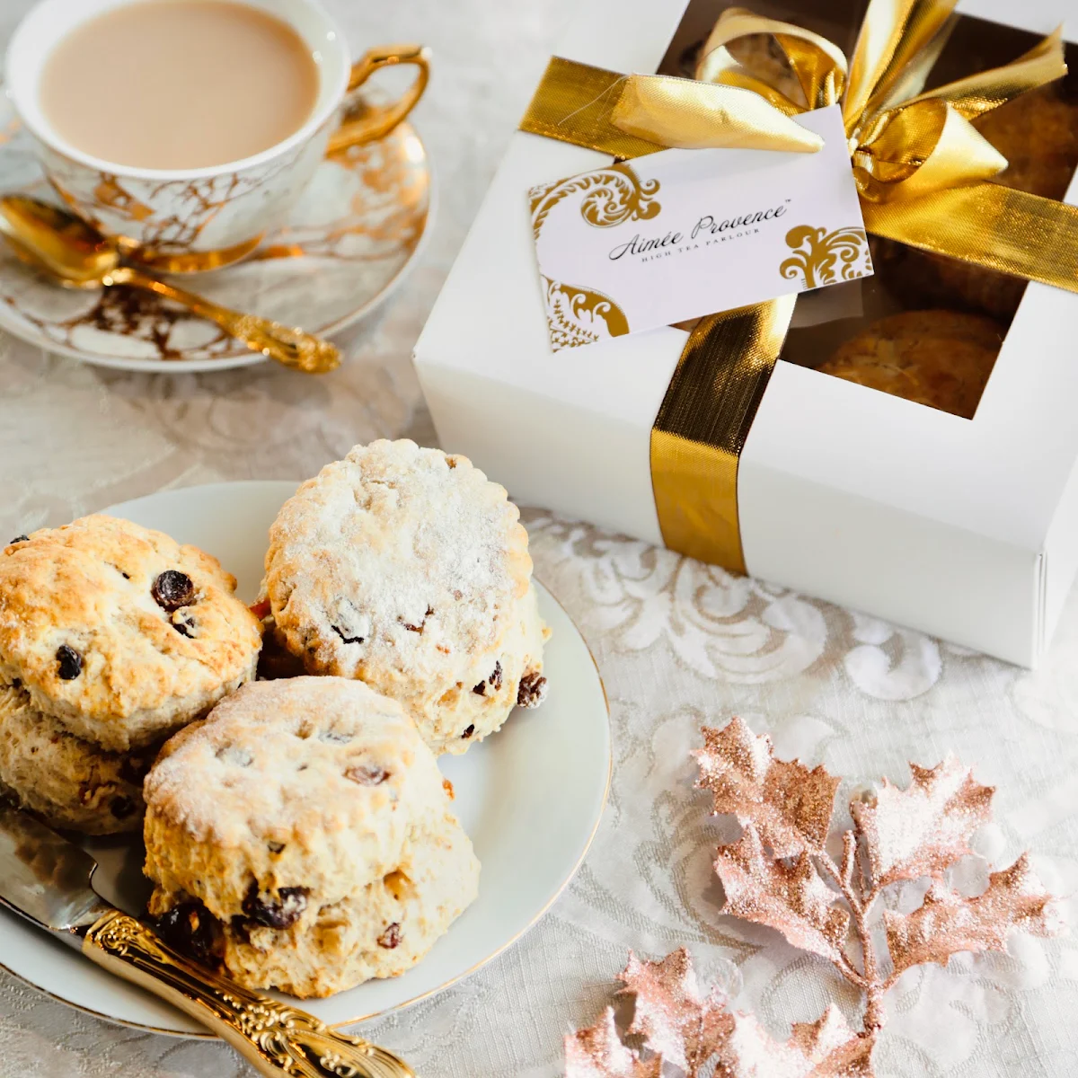 Scone Box, Aimee Provence High Tea Parlour