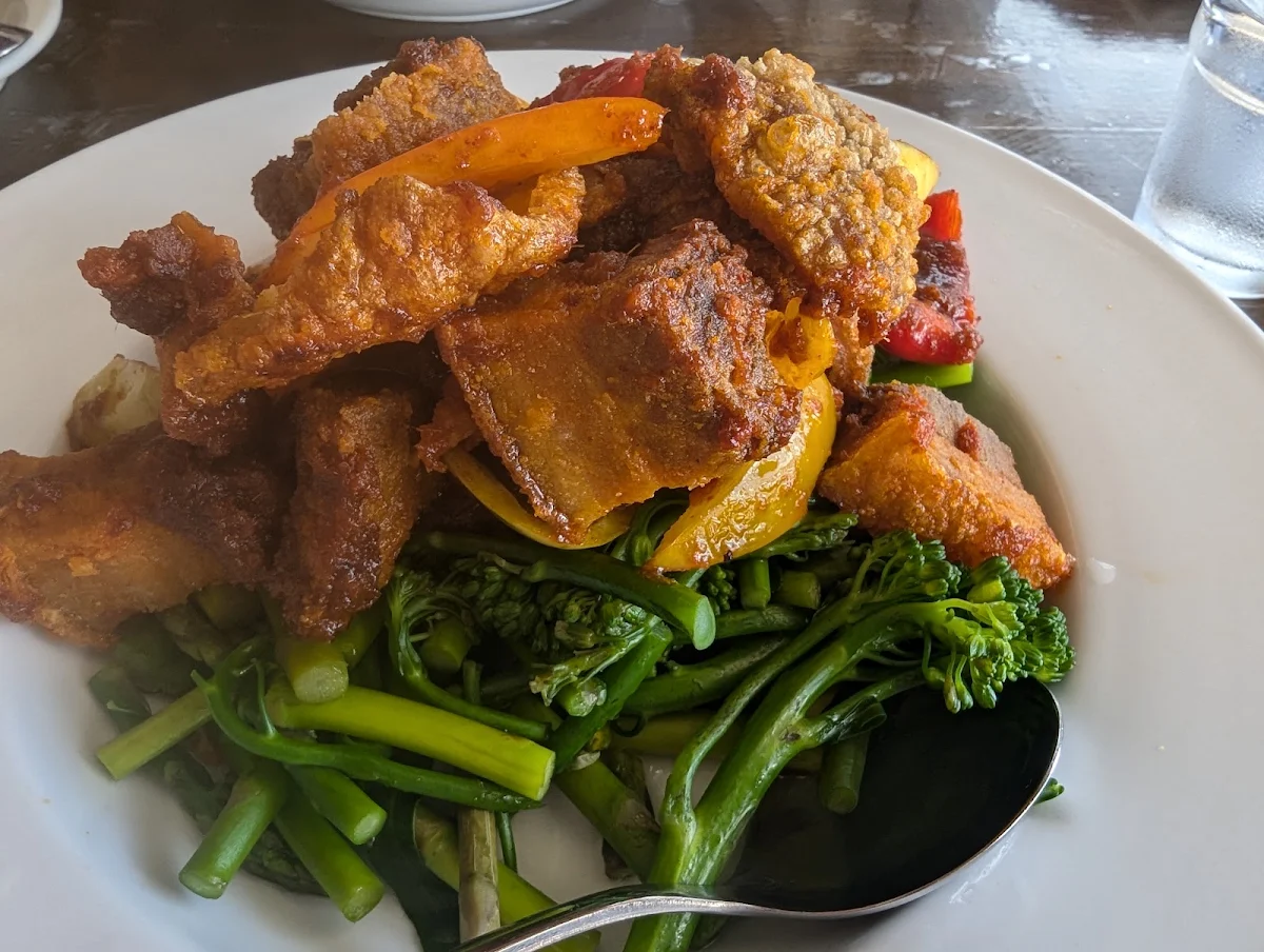 Crackling Pork Chilli Paste, Thai Harbour Delights