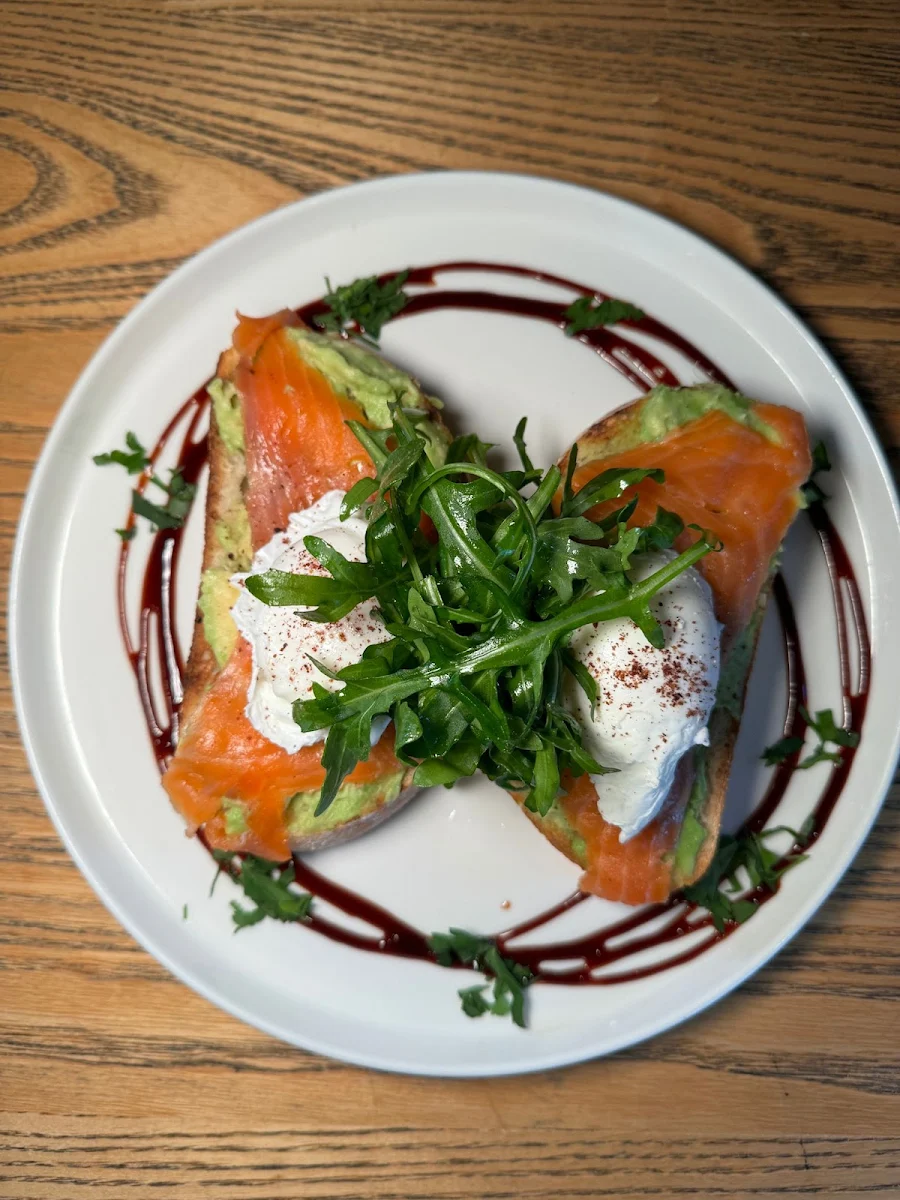 Poached Egg with Smoked Salmon