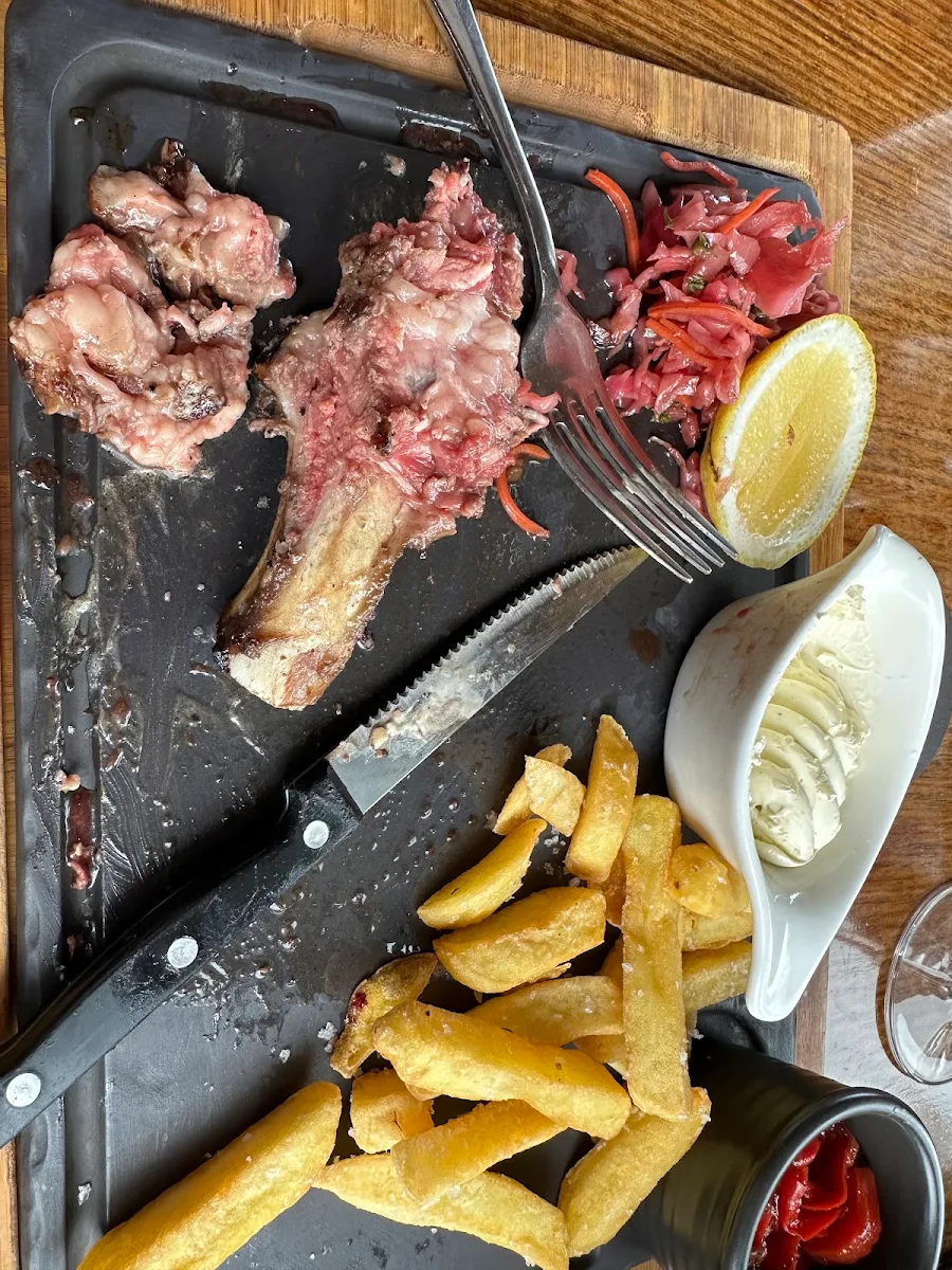 Rustic Steak Chips, The Boatshed Restaurant