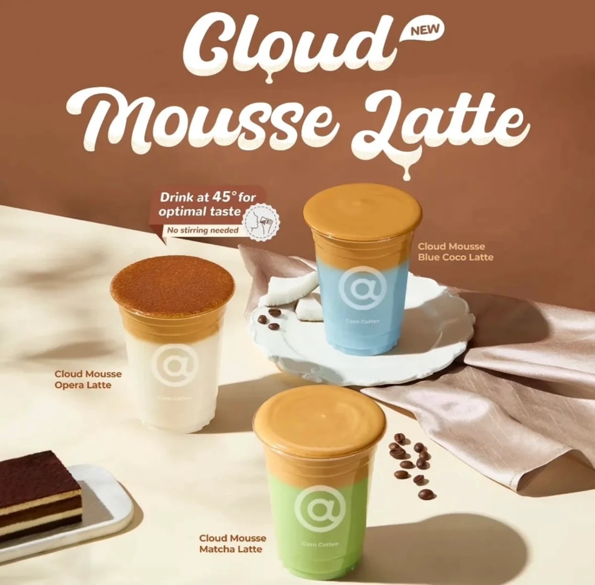 Cloud Mousse Opera Latte