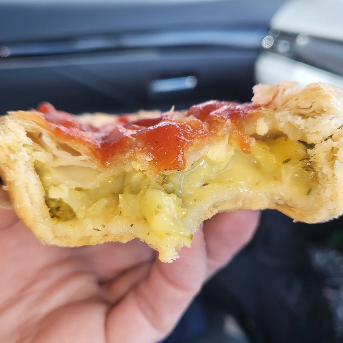 Cauliflower Cheese Pie Thing