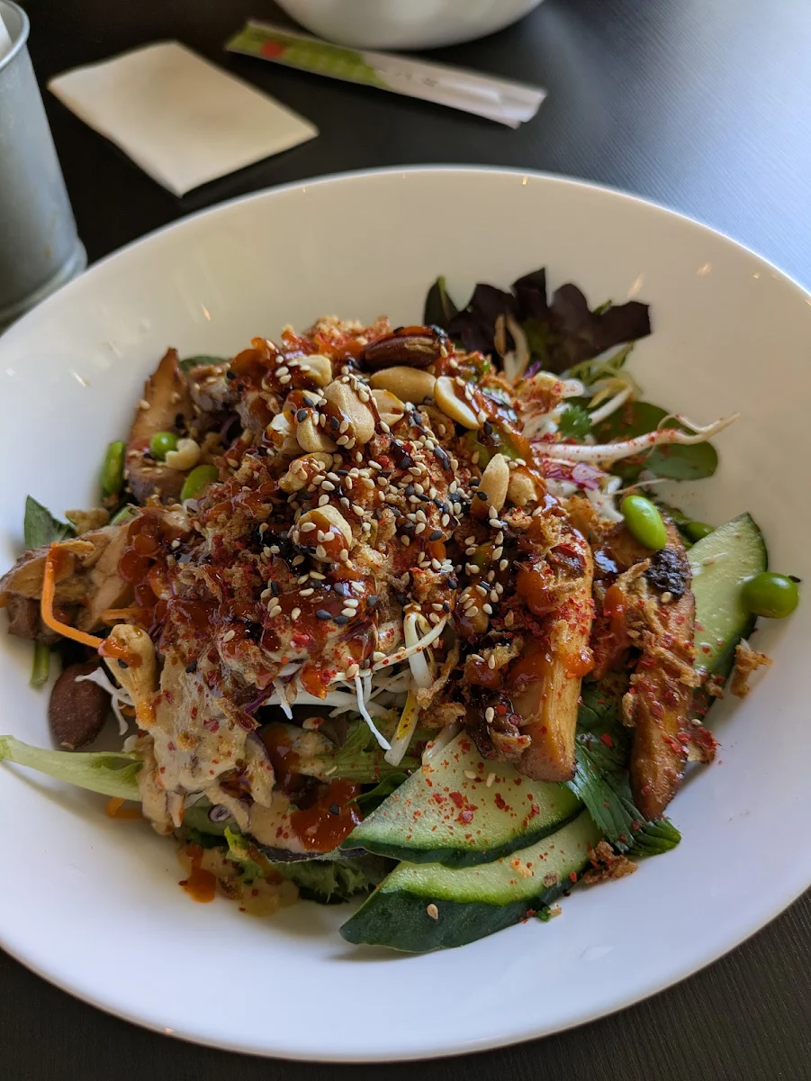 Pork Gyoza Salad