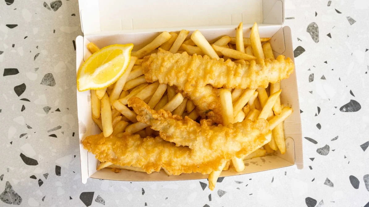 Battered Fish & Chips, Costi's Fish & Chips Barangaroo