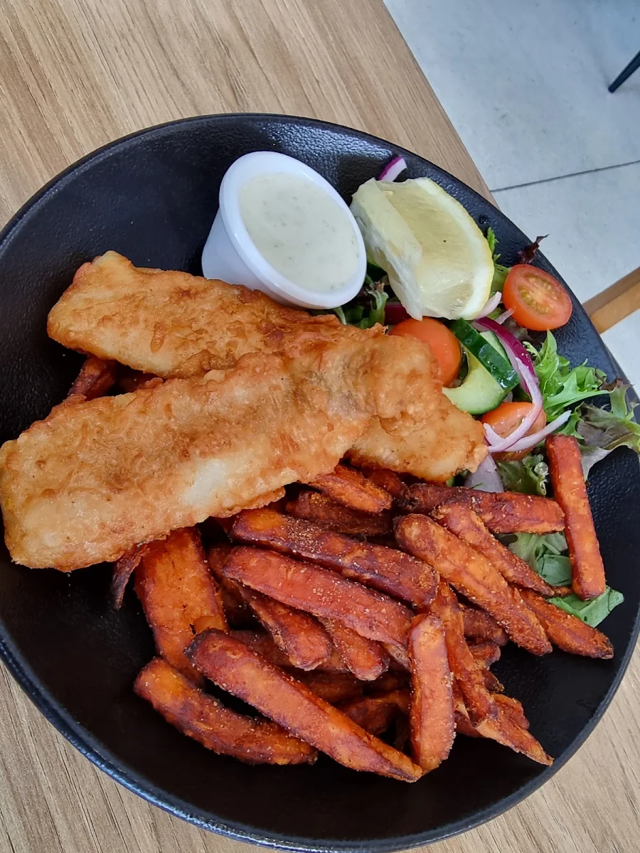 Fish Chips, The Coffee Club - Rockhampton Stockland