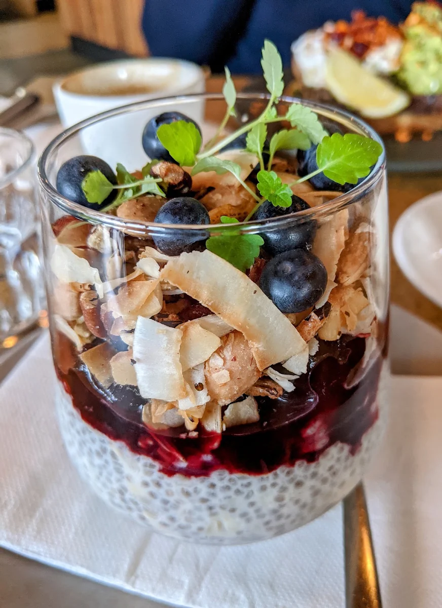 Chia Pudding, The Cupping Room