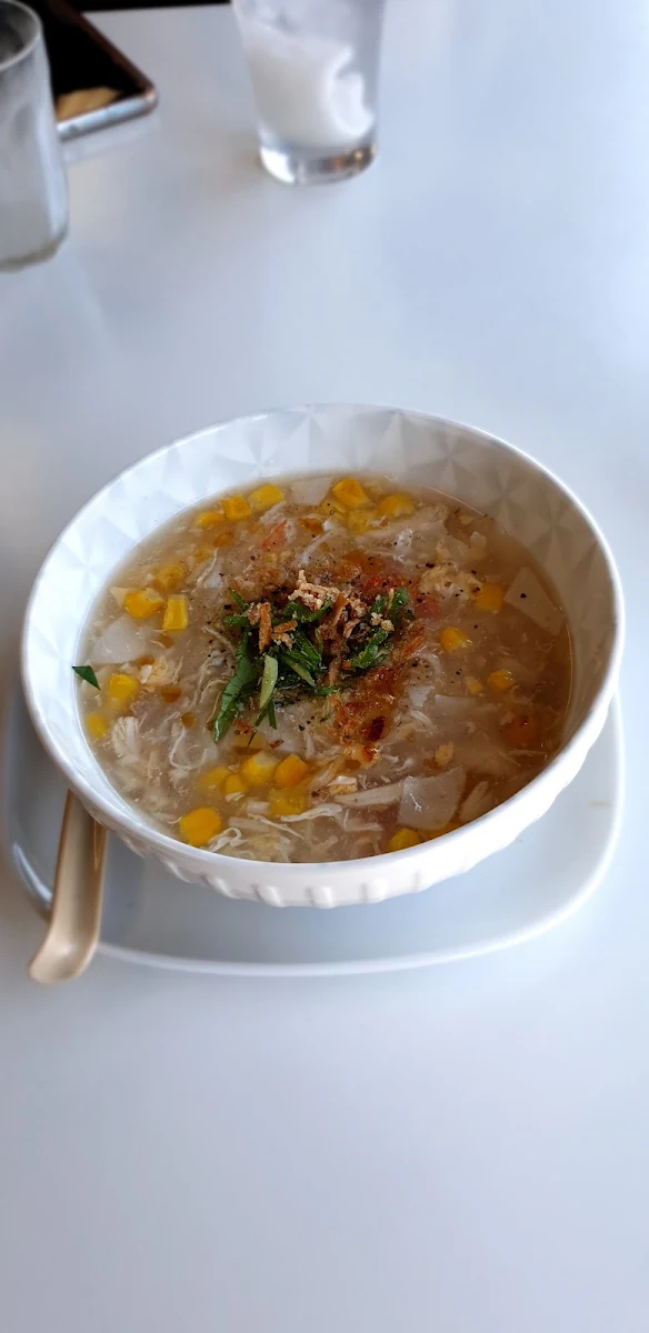 Crab Meat and Corn Soup