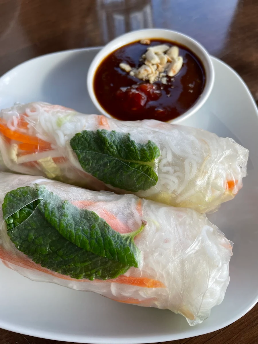 Pork and Prawn Rice Paper Wrapped Chicken