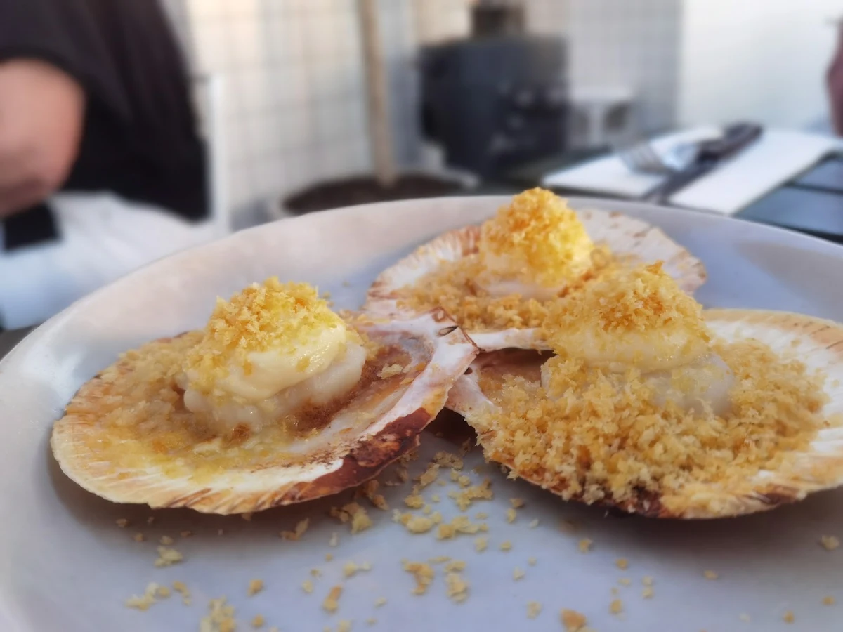 Scallops, Santoni Pizza & Bar