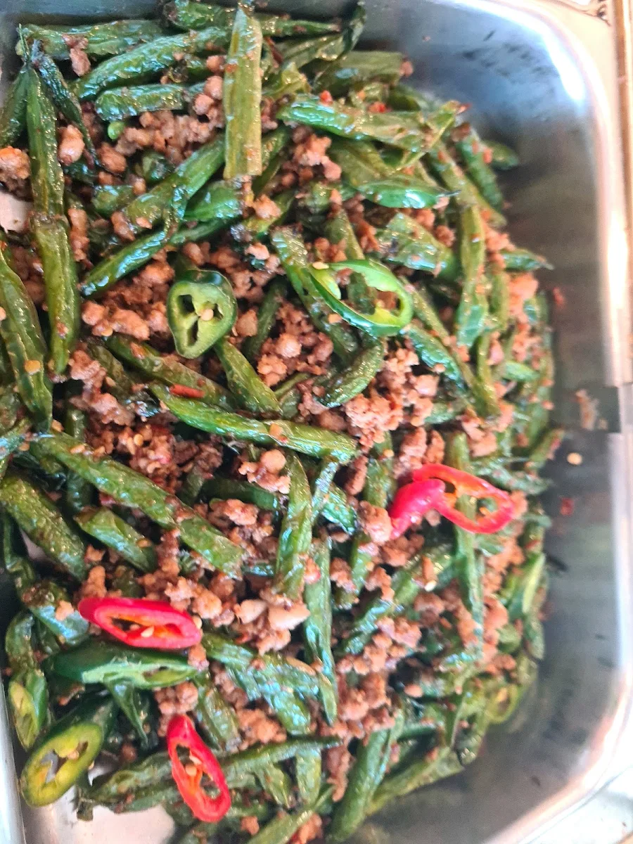 XO Green Beans with Minced Pork
