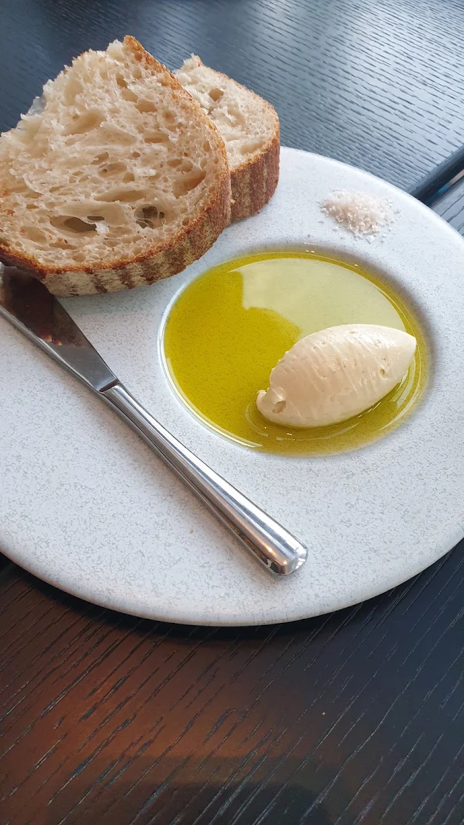Complimentary Bread with Olive Oil and Butter
