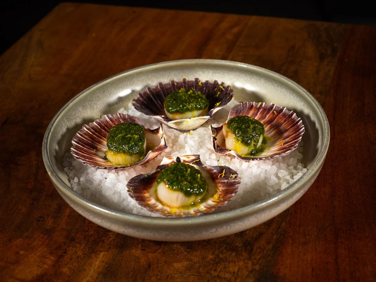 Roasted Scallops, The Butcher's Block