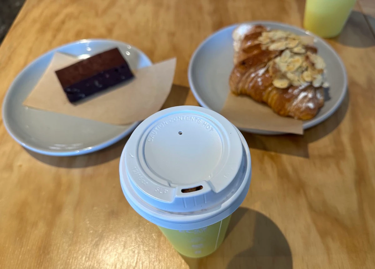 Brownie and Almond Croissant
