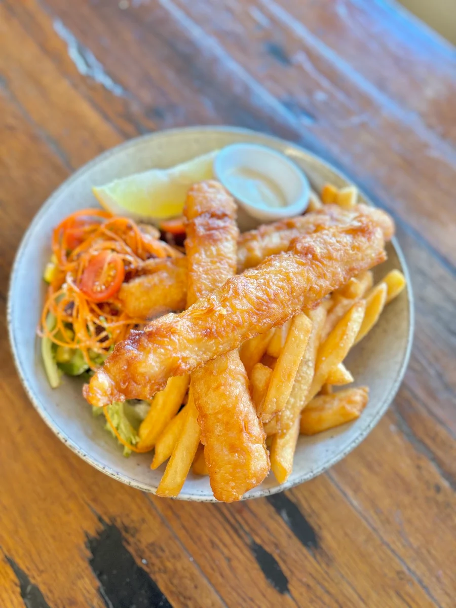 Fish & Chips, Garden Terrace Cafe