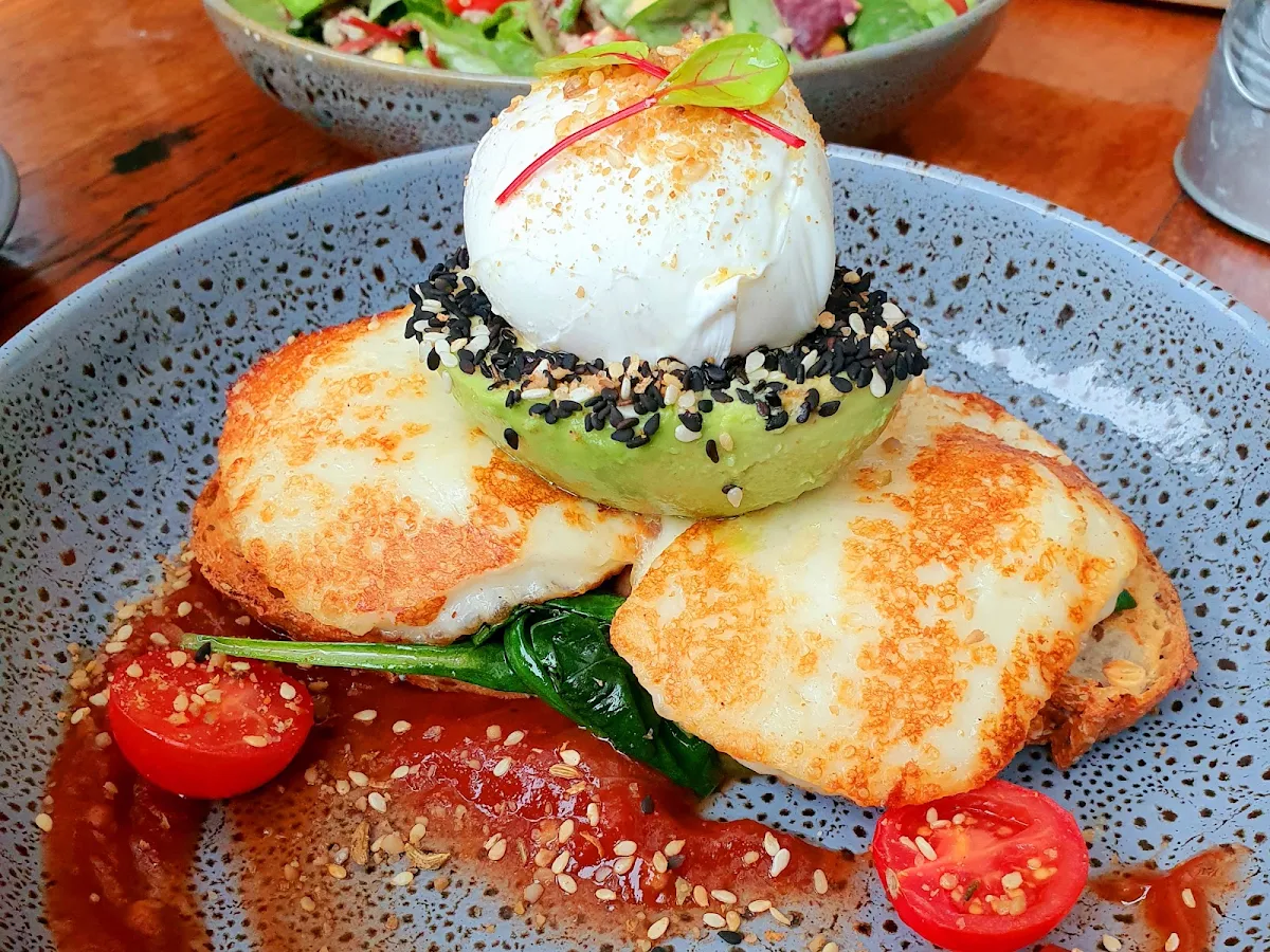 Stacked Haloumi, Garden Terrace Cafe