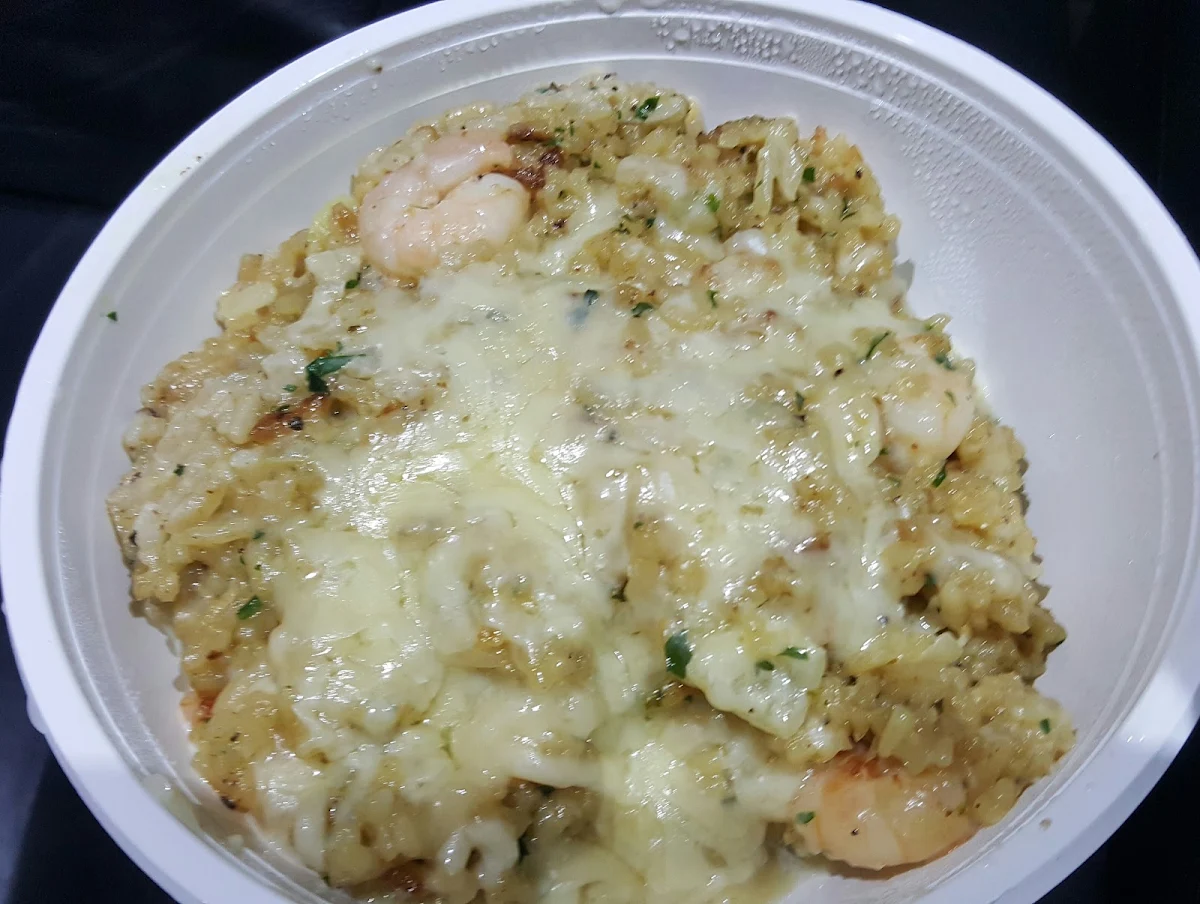 Garlic Prawn Risotto